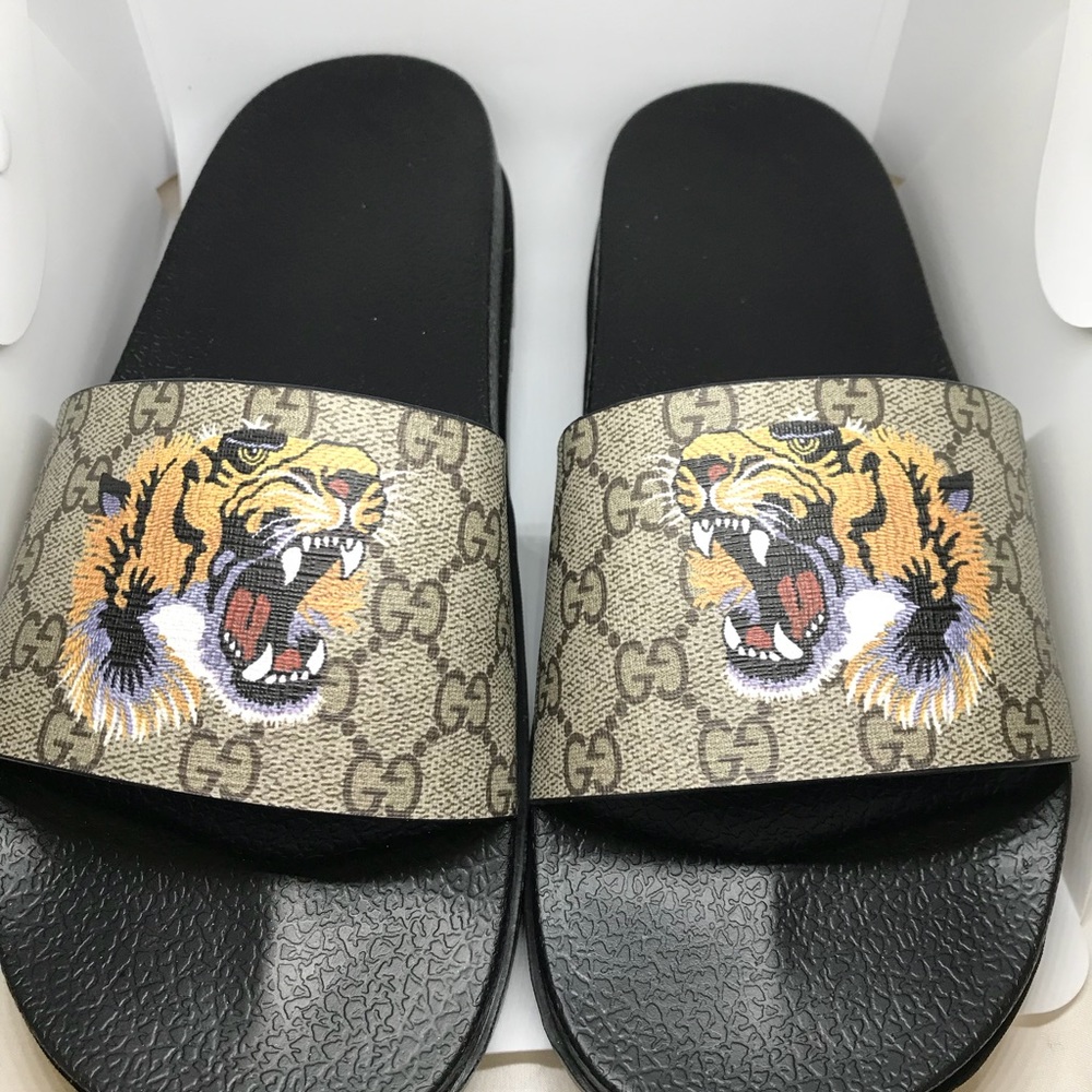 Gucci Supreme Slides size 10/9 U.K